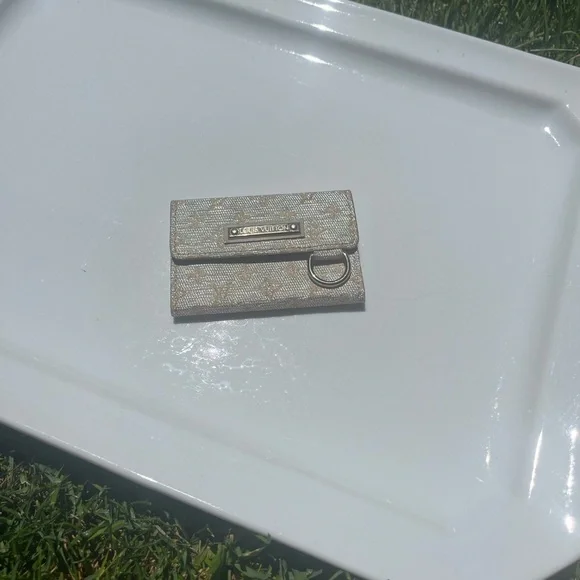 LOUIS VUITTON MINI LIN SHINE MONOGRAM WALLET - Picture 7 of 15